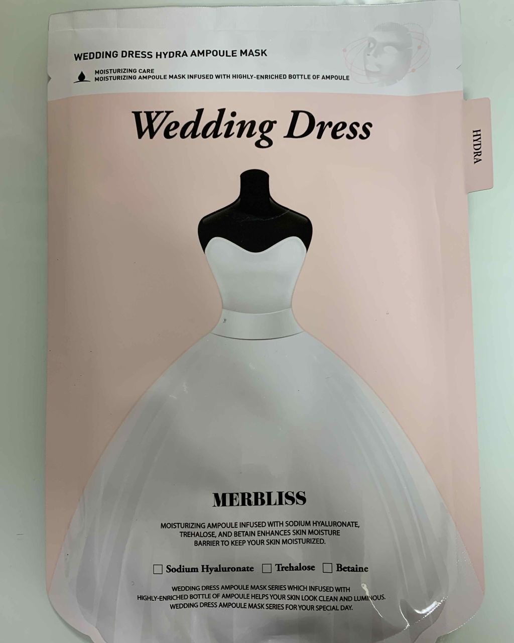 wedding dress/MERBLISS/シートマスク・パックを使ったクチコミ(1枚目)