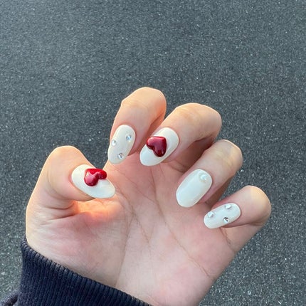 ネイルチップ/DAISO/ネイルチップ・パーツを使ったクチコミ(2枚目)