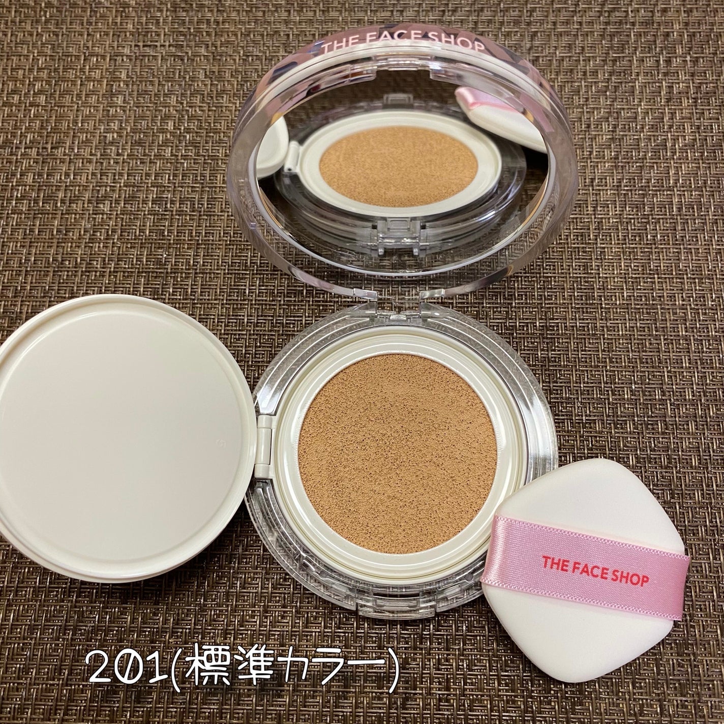 パステルクッションブラッシャー/THE FACE SHOP/パウダーチークを使ったクチコミ(3枚目)