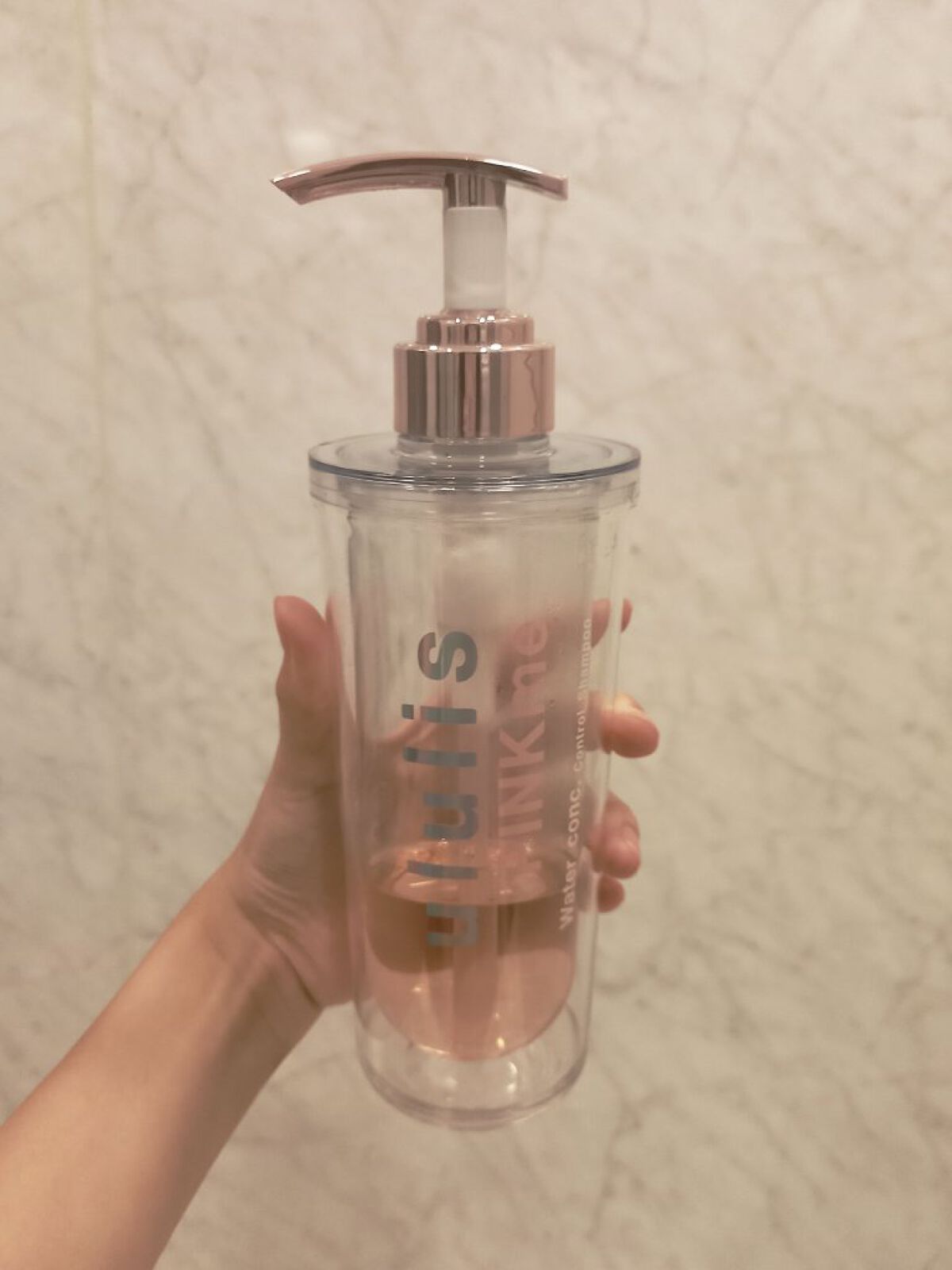 ピンクミー ウォーターコンク コントロール シャンプー/ヘアトリートメント トリートメント(335g)/ululis/市販シャンプーを使ったクチコミ（2枚目）