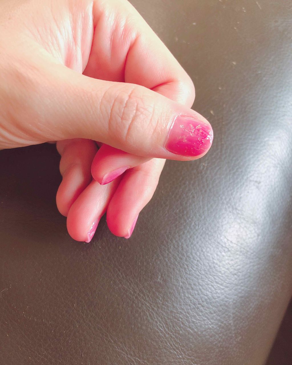 ネイル エナメル/ちふれ/マニキュアを使ったクチコミ(3枚目)