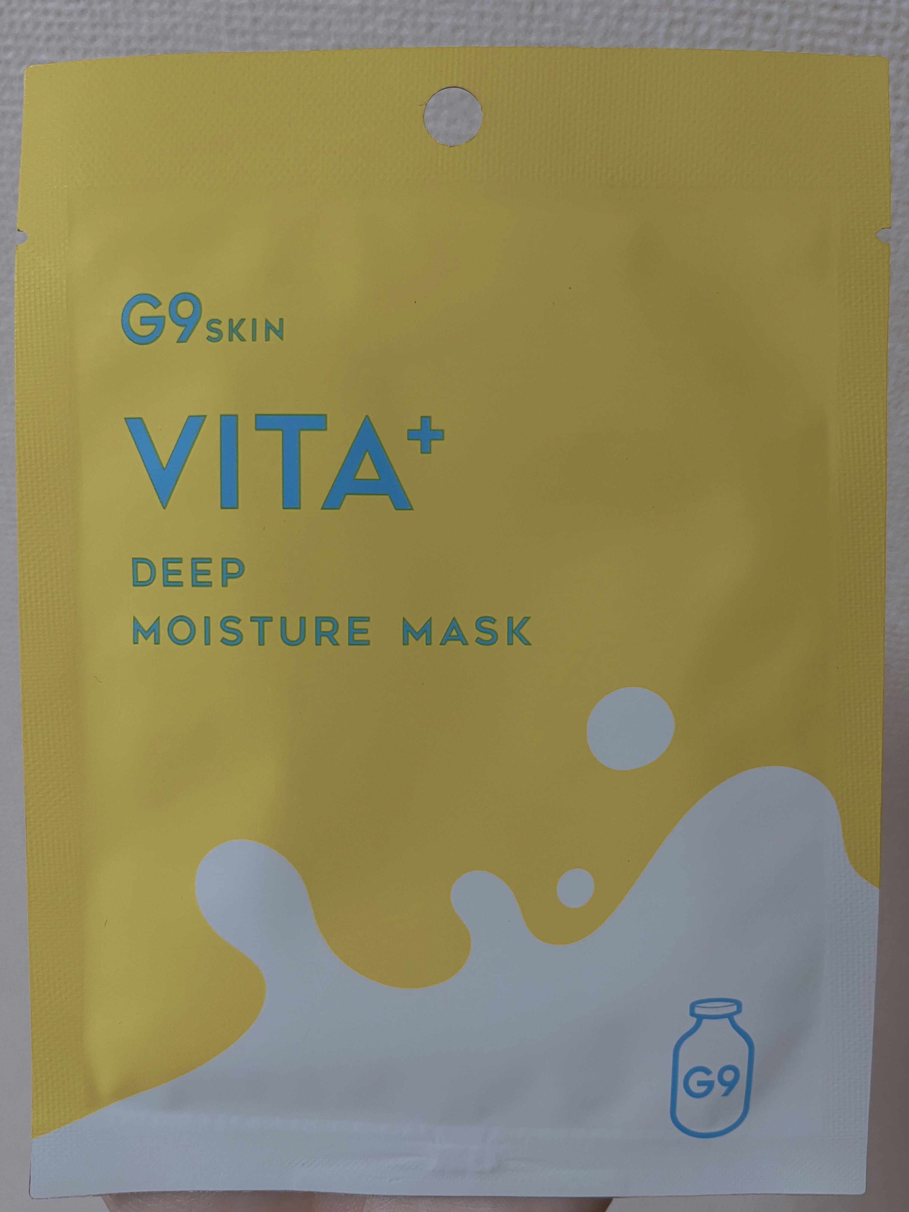 ビタプラス ディープモイスチャーマスク/G9SKIN/シートマスク・パックを使ったクチコミ（1枚目）
