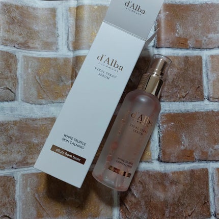 ダルバ ホワイトトリュフバイタルスプレーセラム/ダルバ/ミスト状化粧水を使ったクチコミ(4枚目)