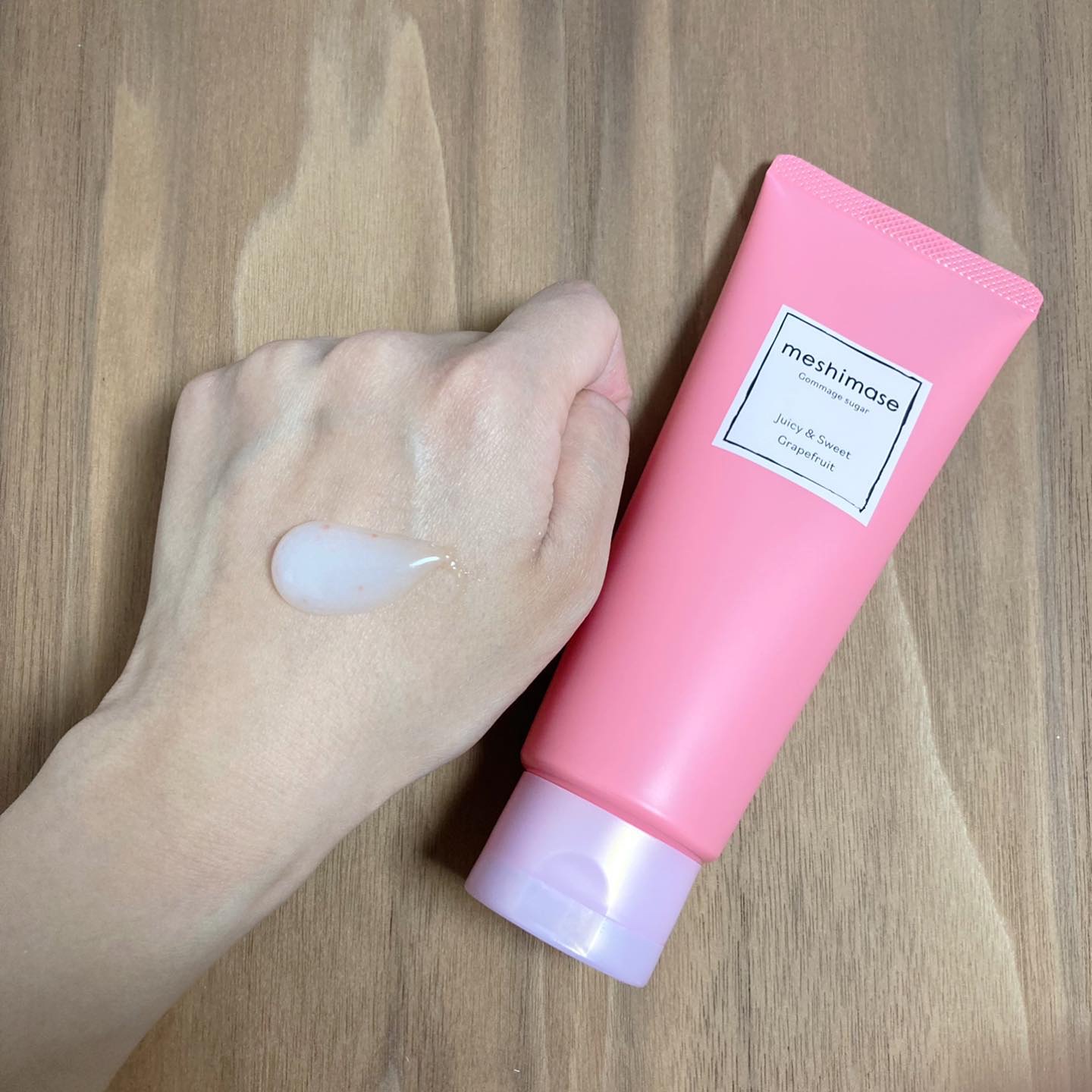 ゴマージュシュガー/meshimase/ボディスクラブを使ったクチコミ（2枚目）