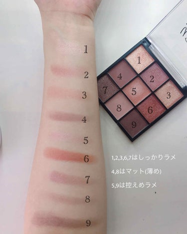 UR GLAM　BLOOMING EYE COLOR PALETTE/U R GLAM/アイシャドウパレットを使ったクチコミ（1枚目）