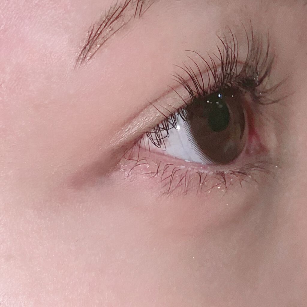 EYE2IN 低刺激 セルフプロ用 まつげパーマ 3種 セット/Qoo10/その他キットセットを使ったクチコミ（3枚目）