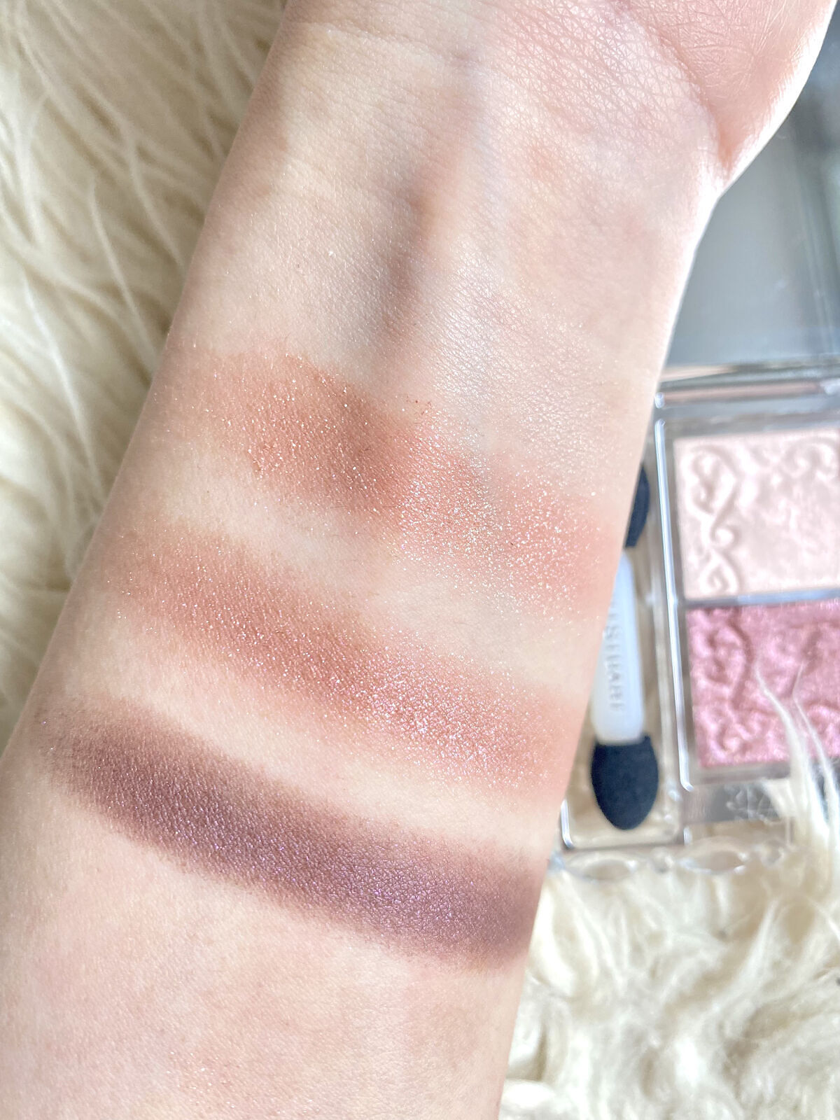 シマークチュールアイズ 08 bordeaux bijoux/JILL STUART/アイシャドウパレットを使ったクチコミ（3枚目）