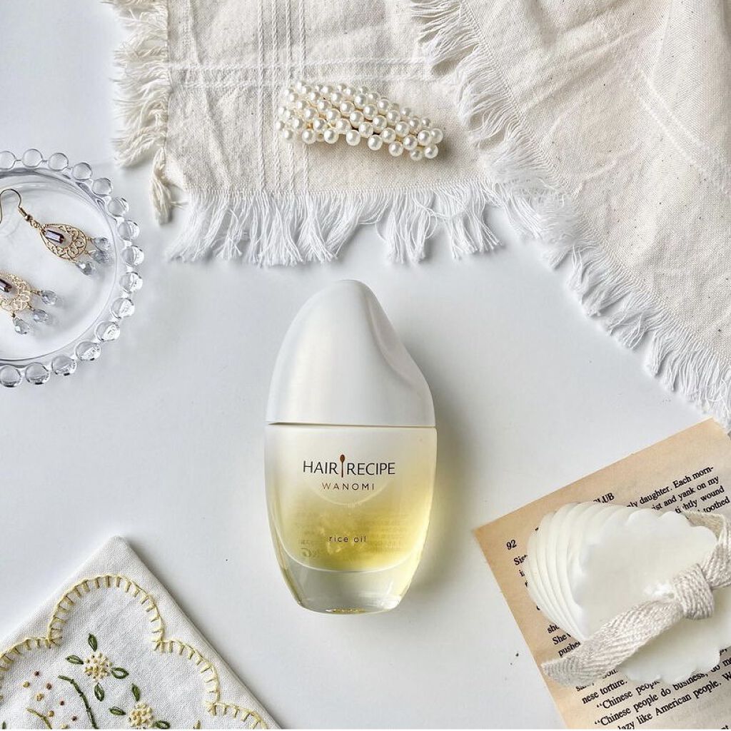 さらとろライスオイル(洗い流さないトリートメント)/WANOMI/ヘアオイルを使ったクチコミ（1枚目）