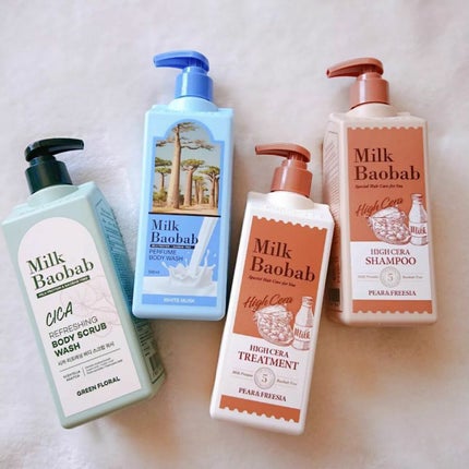 ハイセラシャンプー/ミルクバオバブ/シャンプー・コンディショナーを使ったクチコミ(1枚目)