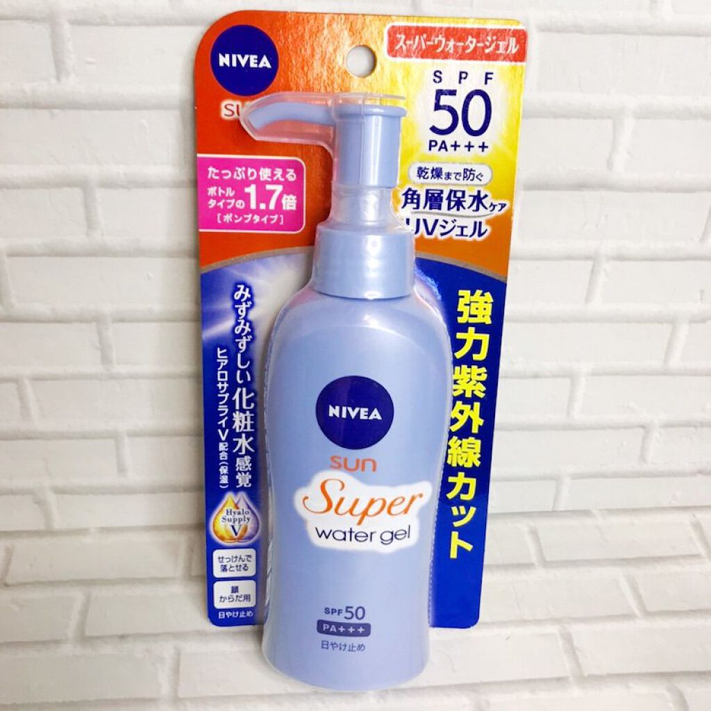 ニベアUV ウォータージェル SPF50/ニベア/日焼け止めジェルを使ったクチコミ（2枚目）