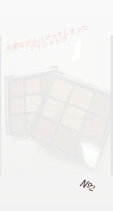 UR GLAM BLOOMING EYE COLOR PALETTE/U R GLAM/アイシャドウパレットを使ったクチコミ(1枚目)