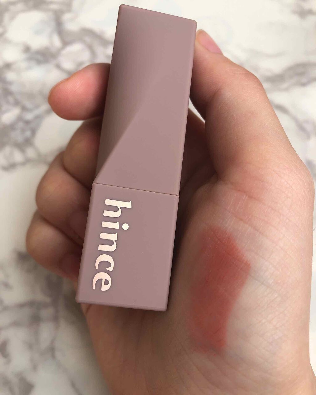 ムードインハンサーリキッドマット/hince/口紅を使ったクチコミ（3枚目）