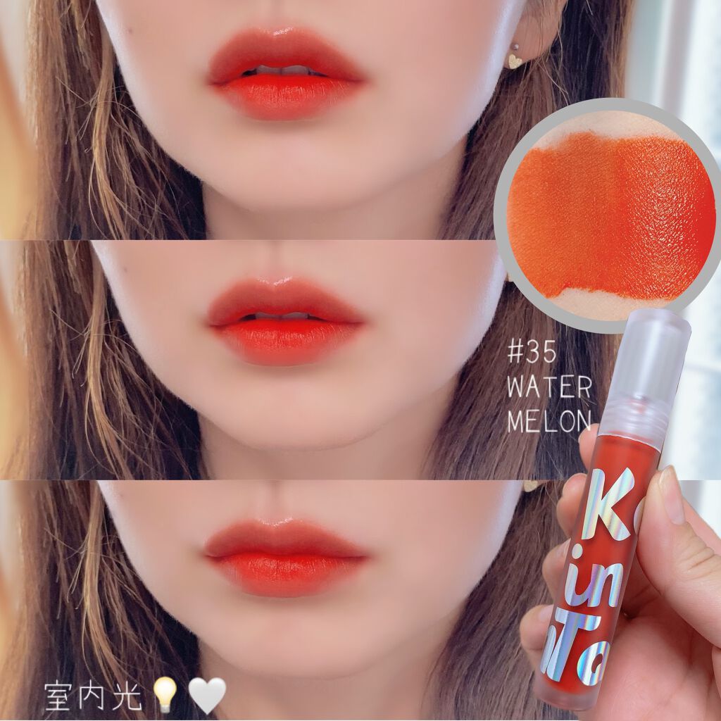 Tattoo lip candle tint/Keep in Touch/口紅を使ったクチコミ(4枚目)