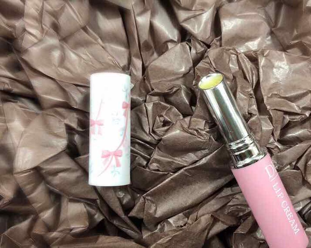 オイル リップスティック ダマスクローズ&ラベンダー/アルジェラン/リップクリームを使ったクチコミ（2枚目）