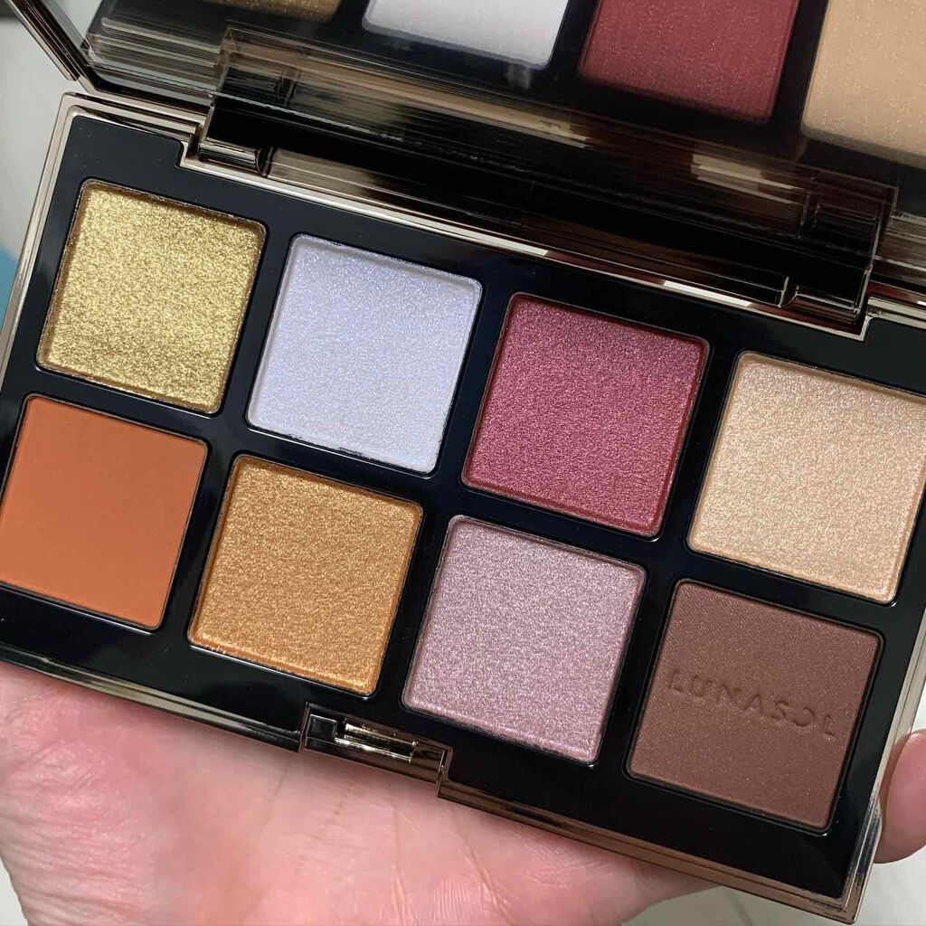 アイカラーレーション スペシャルエディション/LUNASOL/アイシャドウパレットを使ったクチコミ（3枚目）