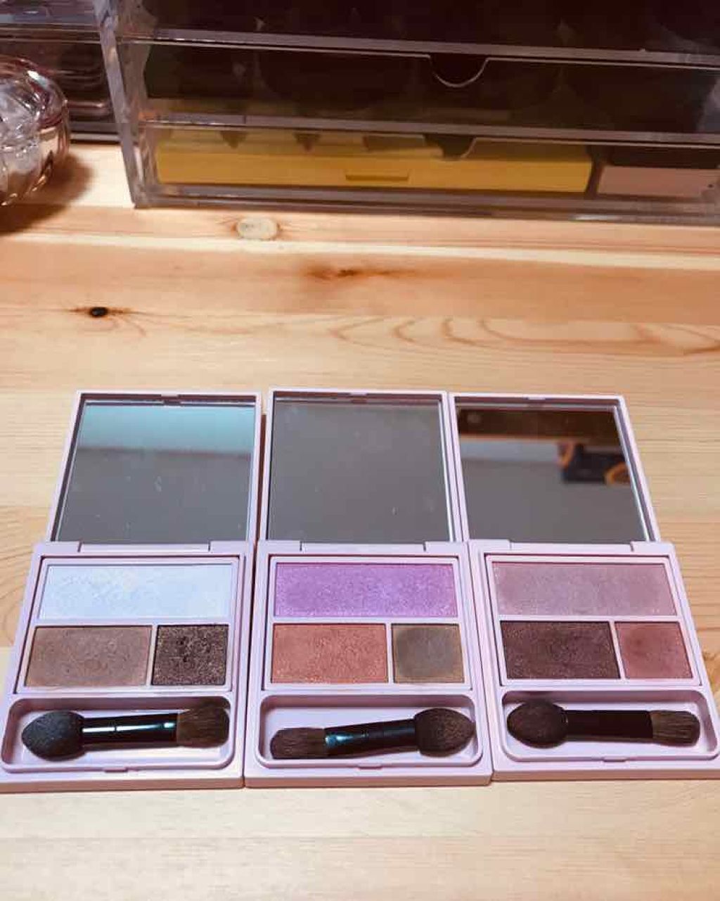 フーミー アイシャドウパレット/WHOMEE/アイシャドウパレットを使ったクチコミ(1枚目)