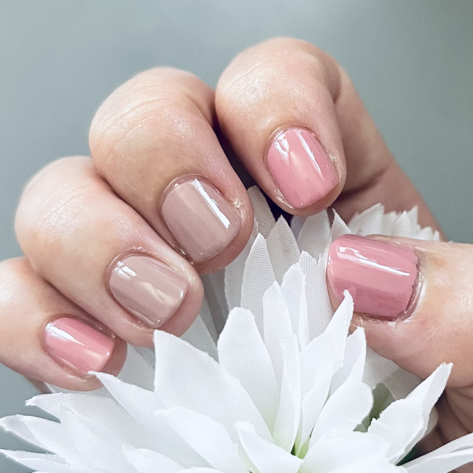 CTMCCネイルポリッシュ ダスティピンク/セリア/マニキュアを使ったクチコミ（1枚目）