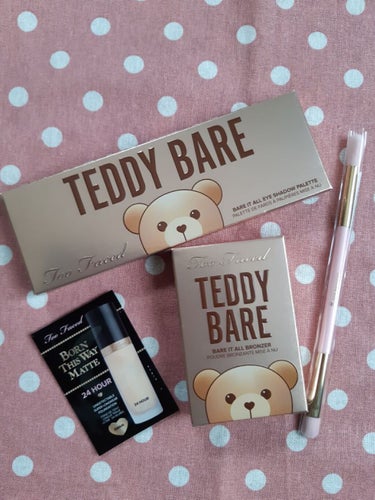 テディ ベア アイシャドウ パレット/Too Faced/アイシャドウパレットを使ったクチコミ（1枚目）