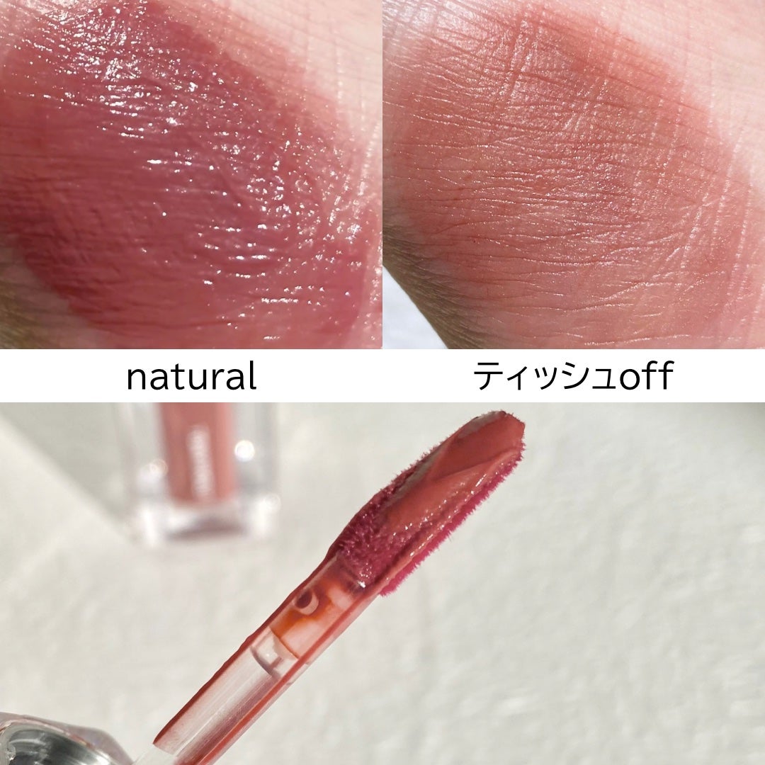 ゲットイットティント ウォーターフルバター/TONYMOLY/リップティントを使ったクチコミ(4枚目)