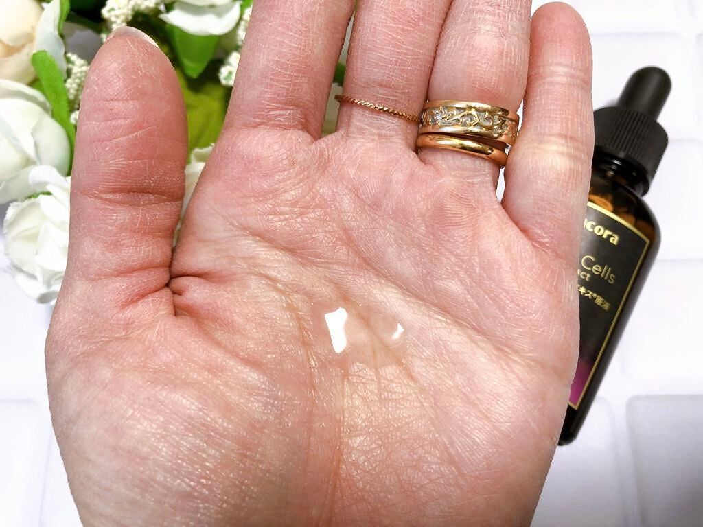 ヒト幹細胞培養エキス原液/fracora/美容液を使ったクチコミ(4枚目)