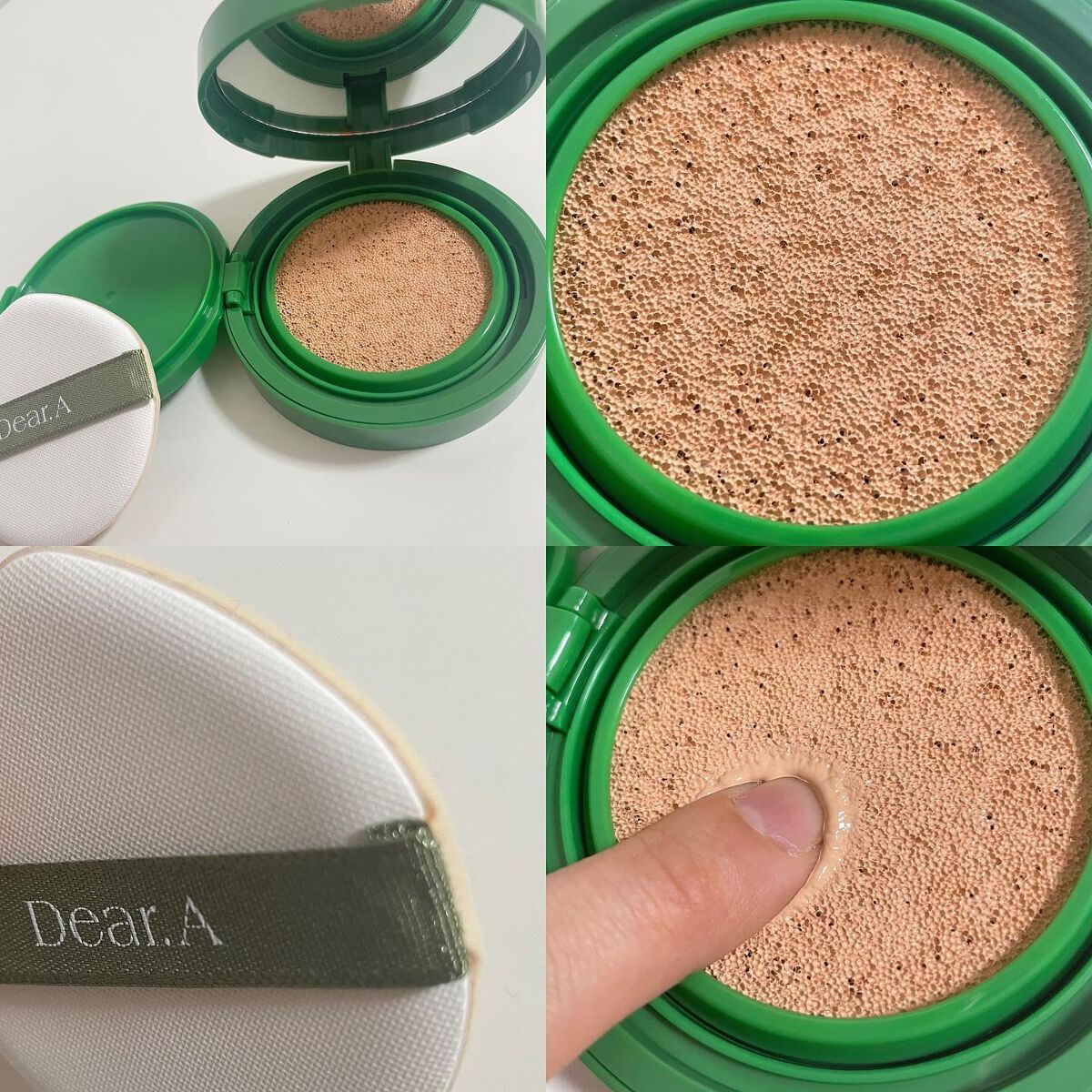 スリムフィットエバーグロウクッション/Dear.A/クッションファンデーションを使ったクチコミ（3枚目）