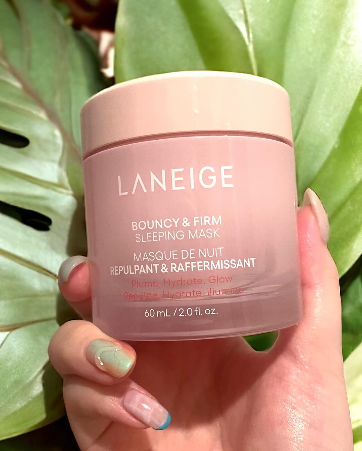 バウンシースリーピングマスク/LANEIGE/フェイスクリームを使ったクチコミ（2枚目）