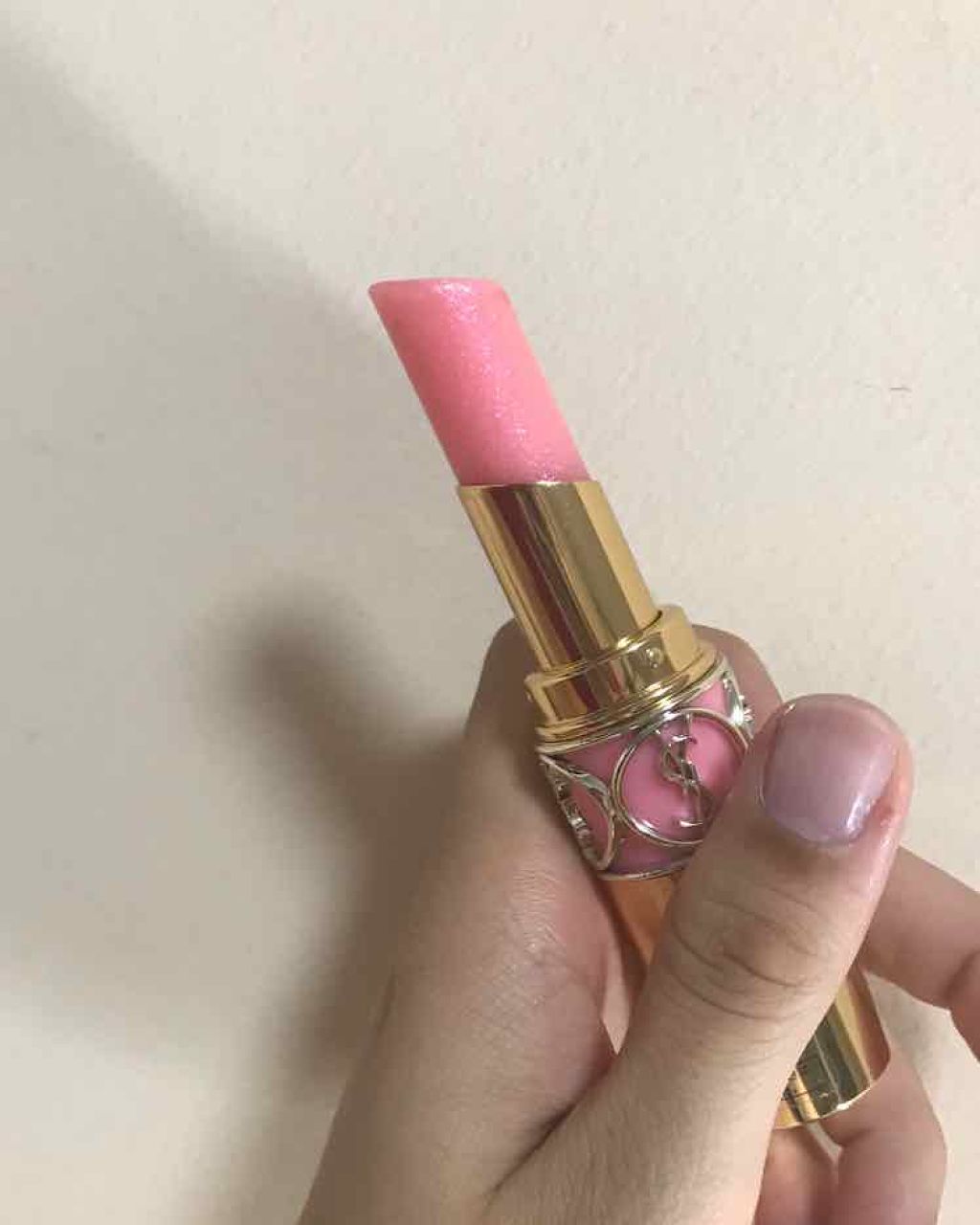 ルージュ ヴォリュプテ シャイン/YVES SAINT LAURENT BEAUTE/口紅を使ったクチコミ(1枚目)