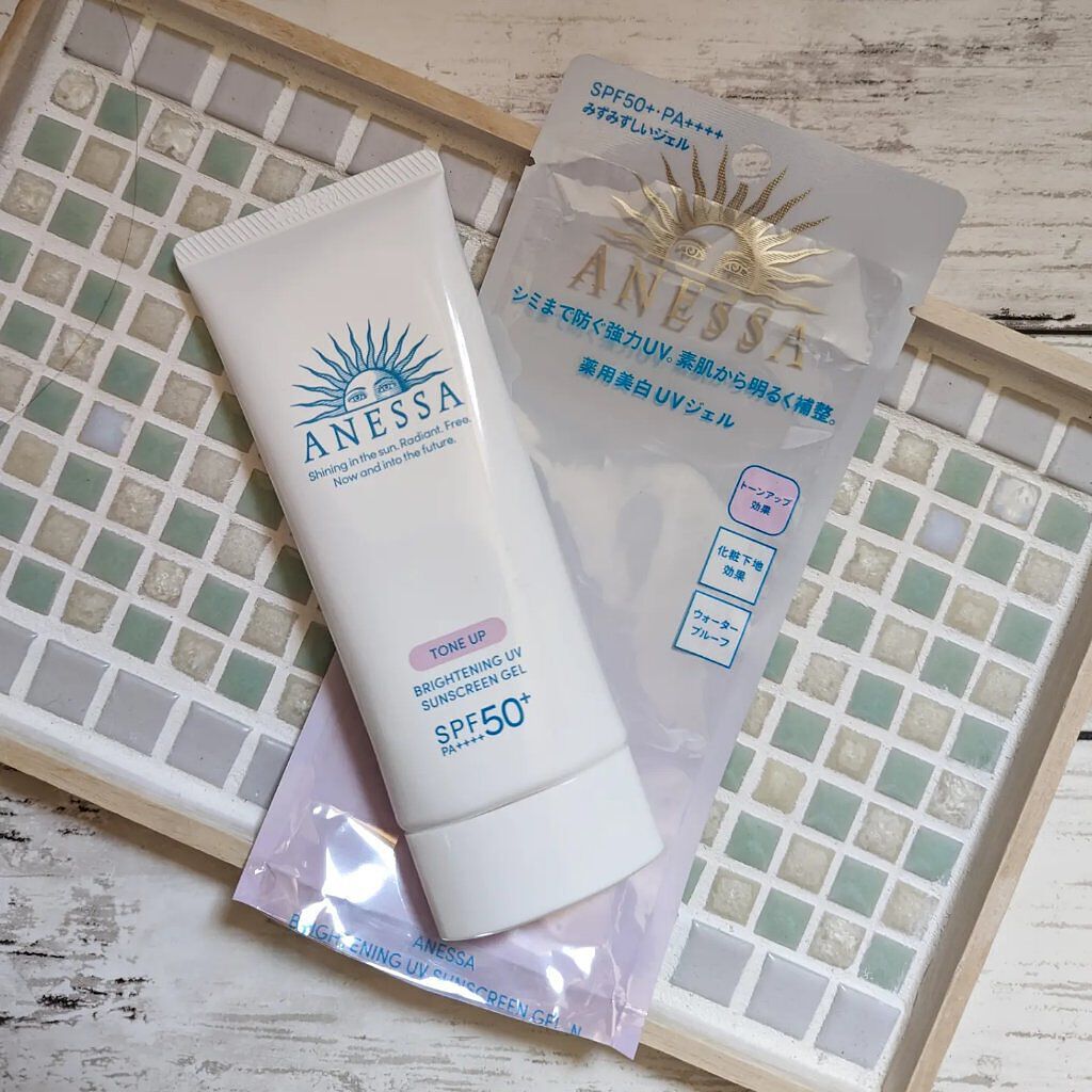 ブライトニングUV ジェル N/アネッサ/化粧下地を使ったクチコミ（1枚目）