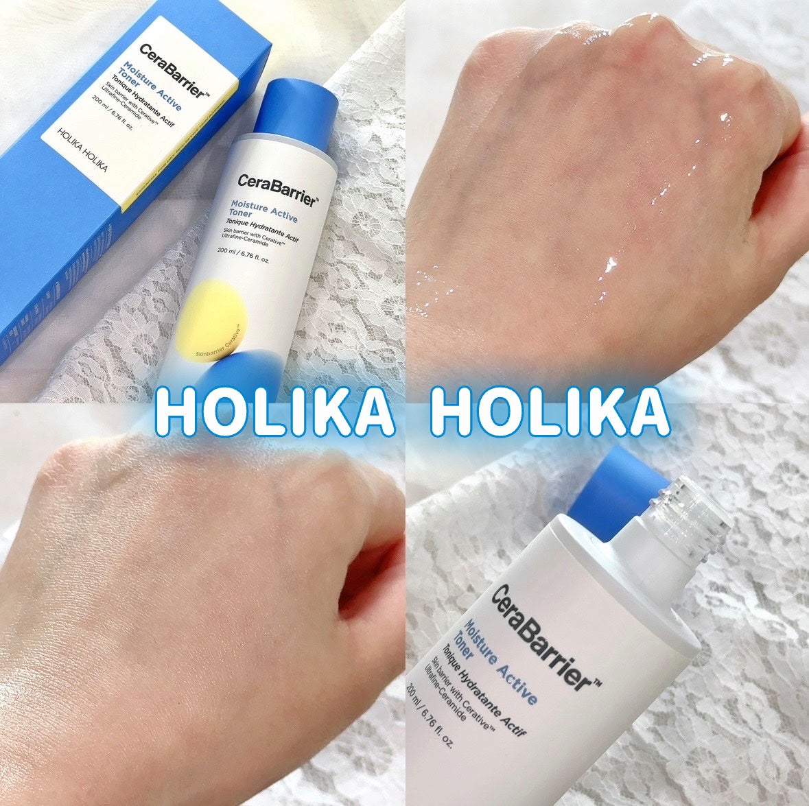 セラバリア モイスチャーアクティブ トナー /HOLIKA HOLIKA/化粧水を使ったクチコミ(1枚目)