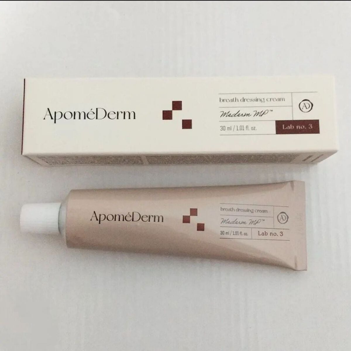 アポメダムルビスドレッシングクリーム/Apomederm/フェイスクリームを使ったクチコミ(1枚目)