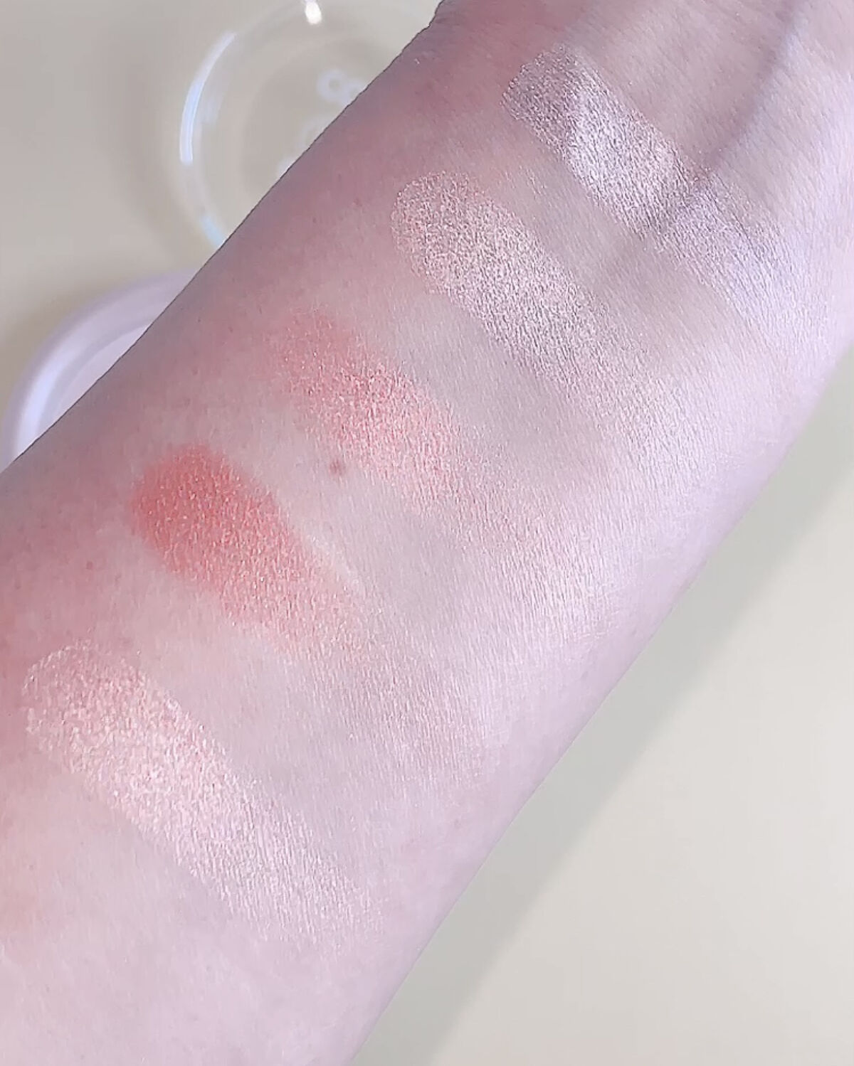 CHEER me COLOR パウダーチーク/セリア/パウダーチークを使ったクチコミ（3枚目）