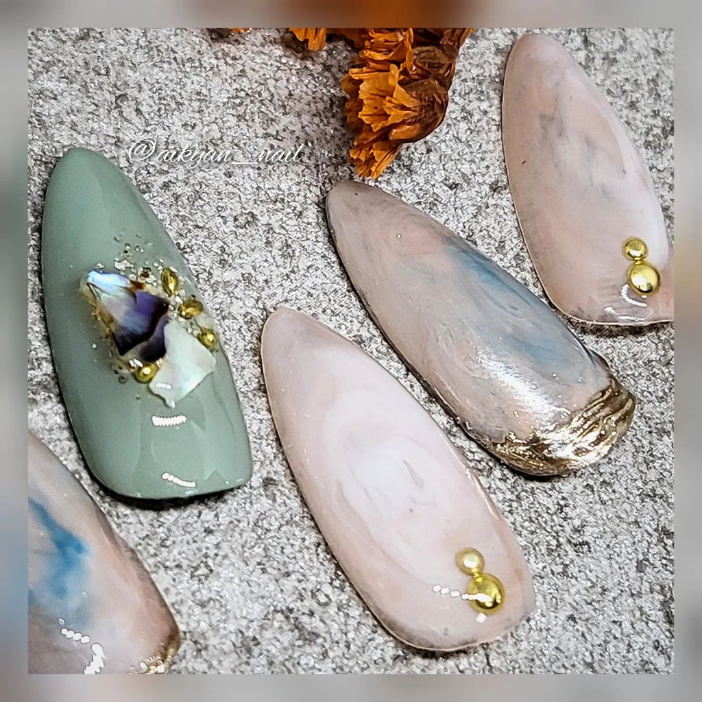 AQUA COLOR GEL/AQUA NAIL/ジェルネイルを使ったクチコミ（3枚目）