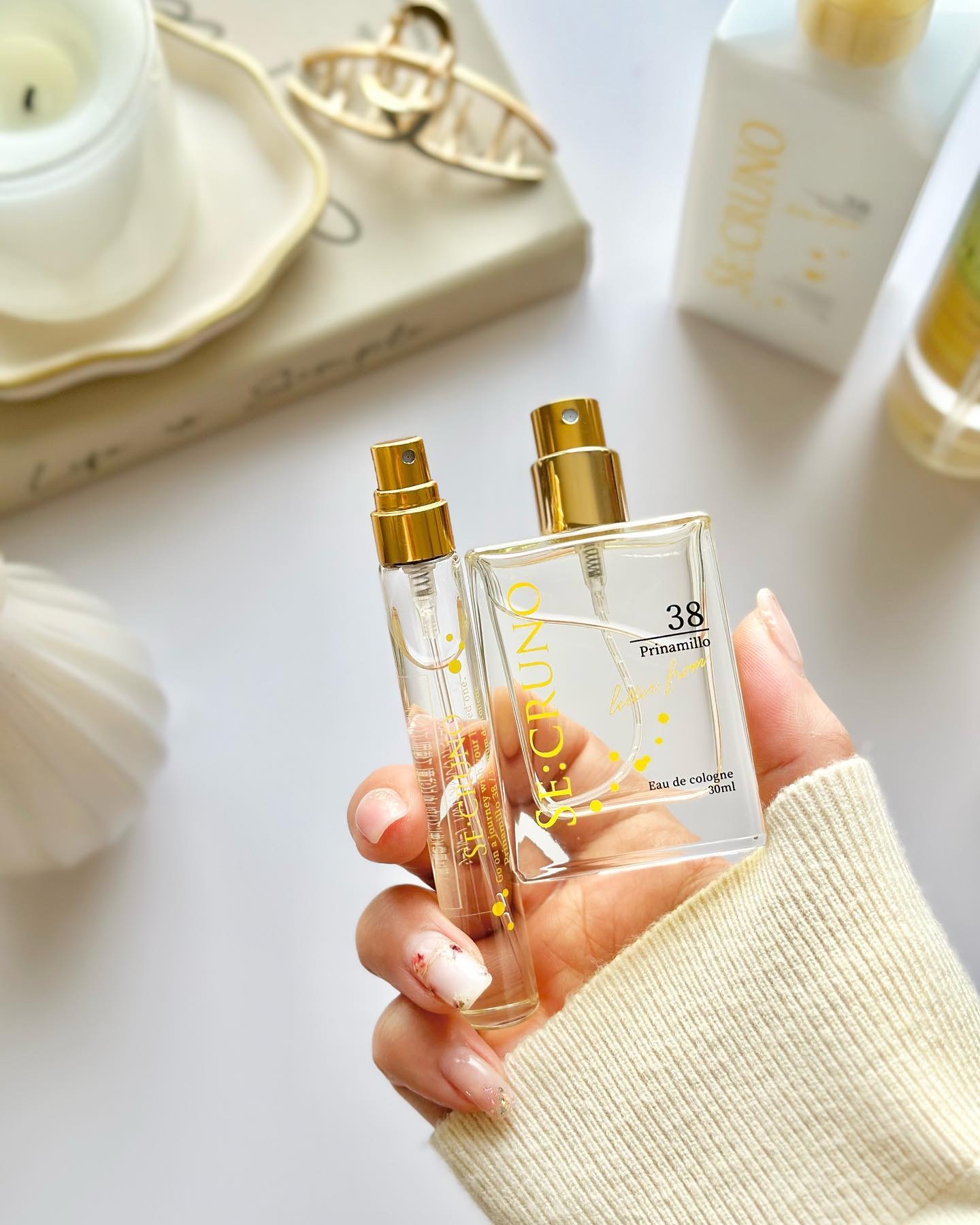 オーデコロン プリナミーロ38/SE:CRUNO/香水(レディース)を使ったクチコミ（1枚目）