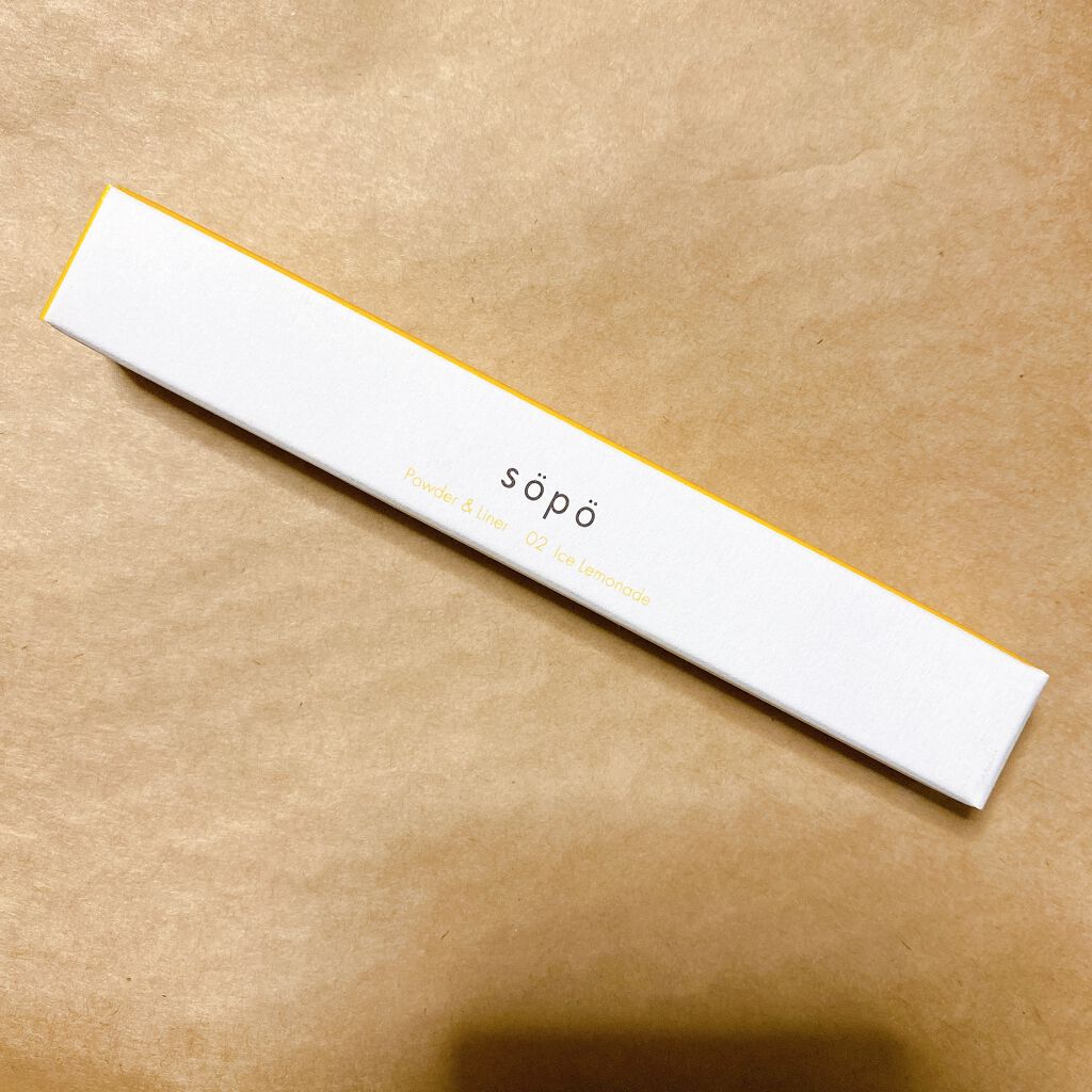 パウダー&ライナー/sopo/スティックアイシャドウを使ったクチコミ（1枚目）