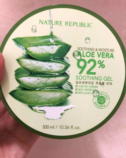 マイルド&モイスチャーアロエジェル/ネイチャーリパブリック/ボディローションを使ったクチコミ(1枚目)