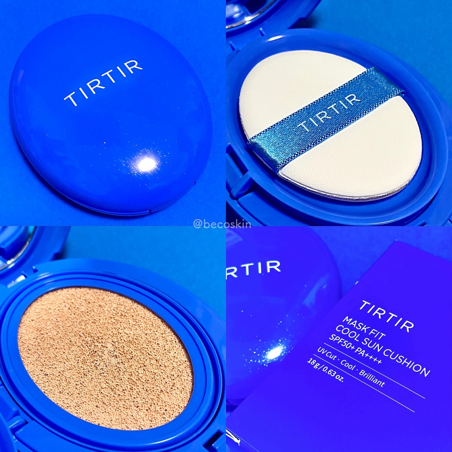 マスクフィット クール サンクッション/TIRTIR(ティルティル)/クッションファンデーションを使ったクチコミ（2枚目）