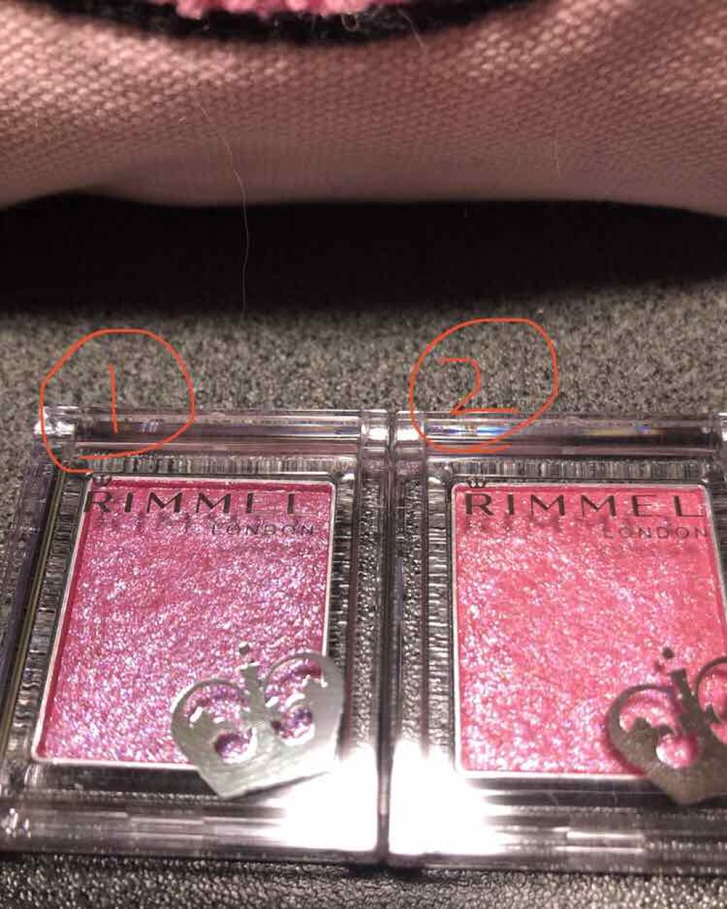 プリズム パウダーアイカラー/リンメル ロンドン/単色アイシャドウを使ったクチコミ(1枚目)