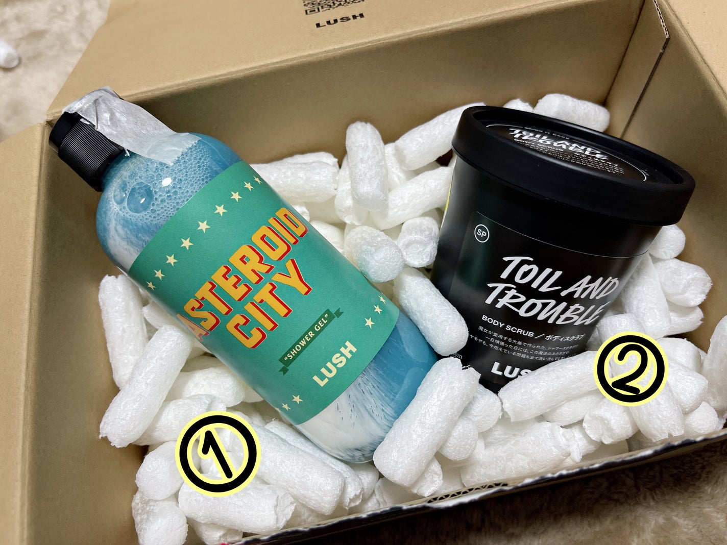 トイルアンドトラブル/ラッシュ/ボディスクラブを使ったクチコミ(1枚目)