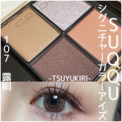 シグニチャー カラー アイズ/SUQQU/アイシャドウパレットを使ったクチコミ(1枚目)