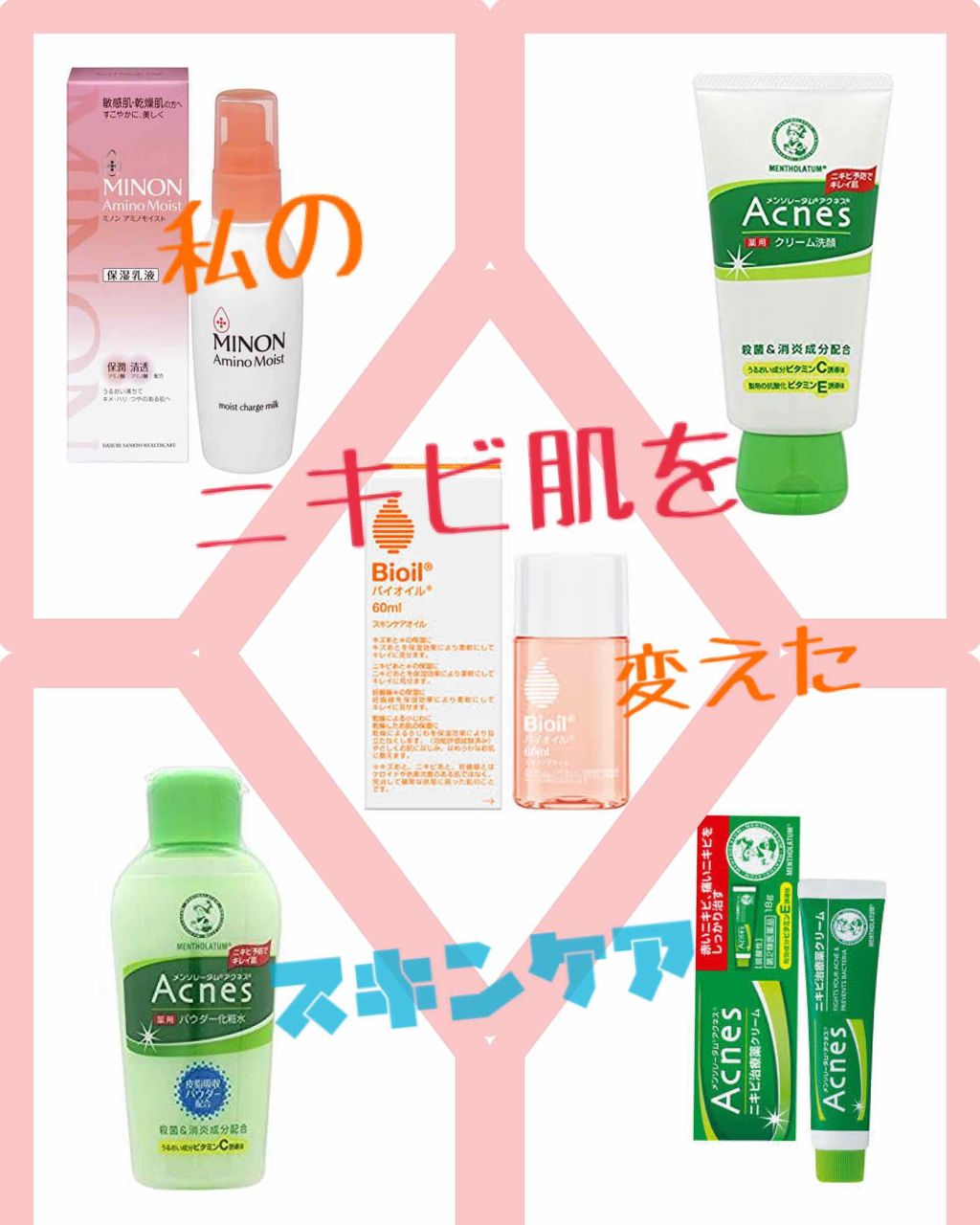 薬用パウダー化粧水/メンソレータム アクネス/化粧水を使ったクチコミ（1枚目）