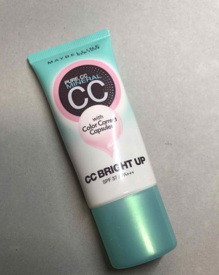 ピュアミネラル CC ブライトアップ/MAYBELLINE NEW YORK/CCクリームを使ったクチコミ(1枚目)