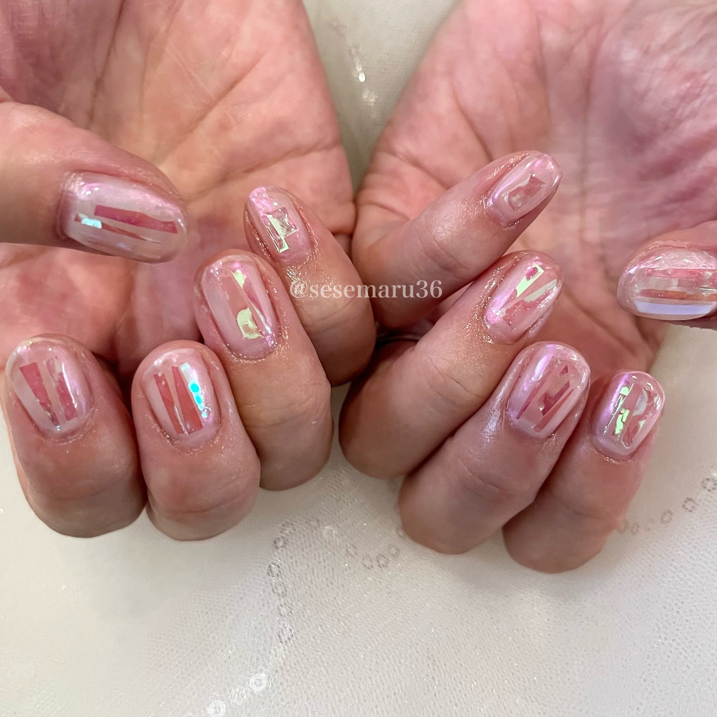 ジェルネイル(ライト対応)/セリア/ジェルネイルを使ったクチコミ(1枚目)