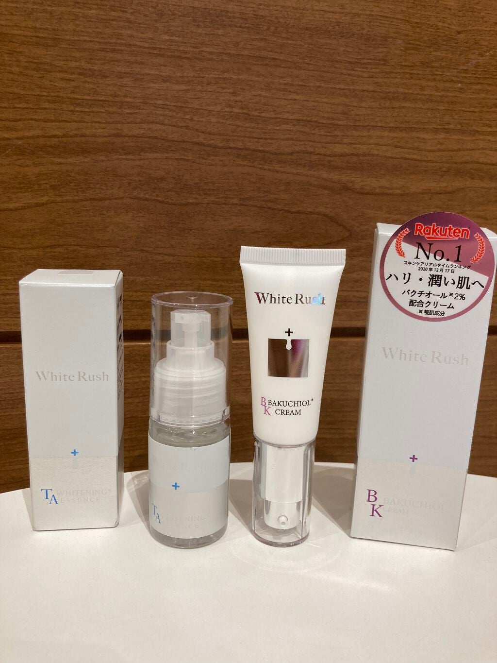 WHITENING TA ESSENCE〈ホワイトラッシュ 美白TA美容液〉/White Rush/美容液を使ったクチコミ(3枚目)