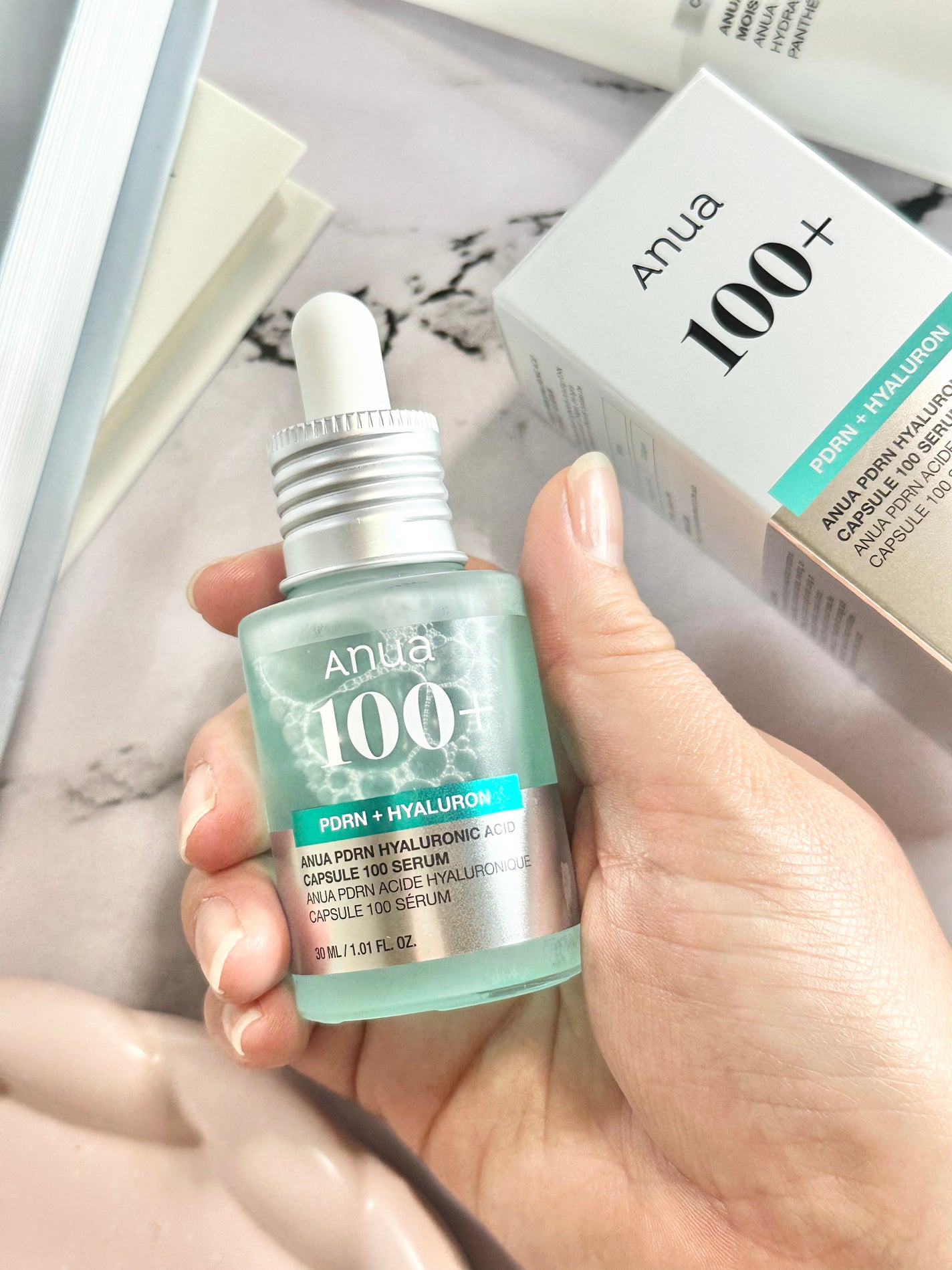PDRNヒアルロン酸カプセル100セラム/Anua/美容液を使ったクチコミ(3枚目)