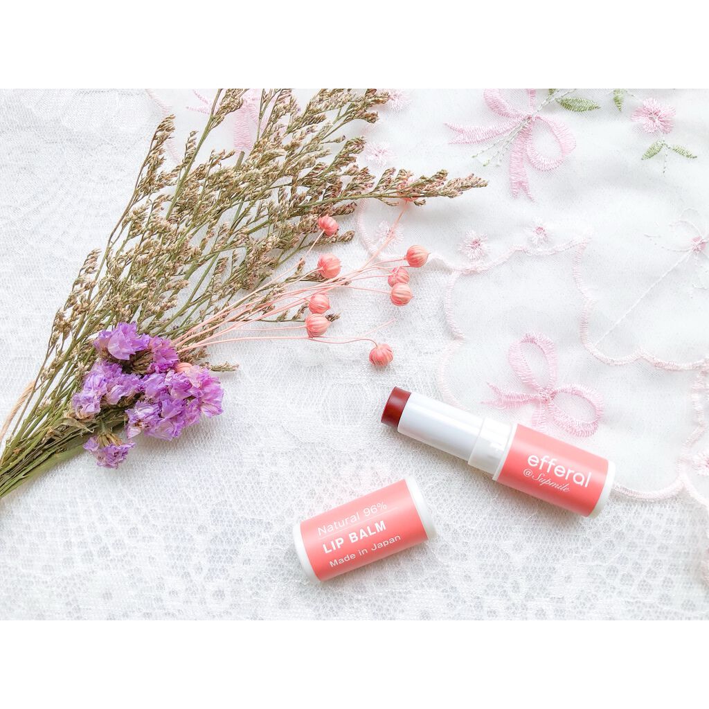 リップバーム/efferal/リップバームを使ったクチコミ（1枚目）