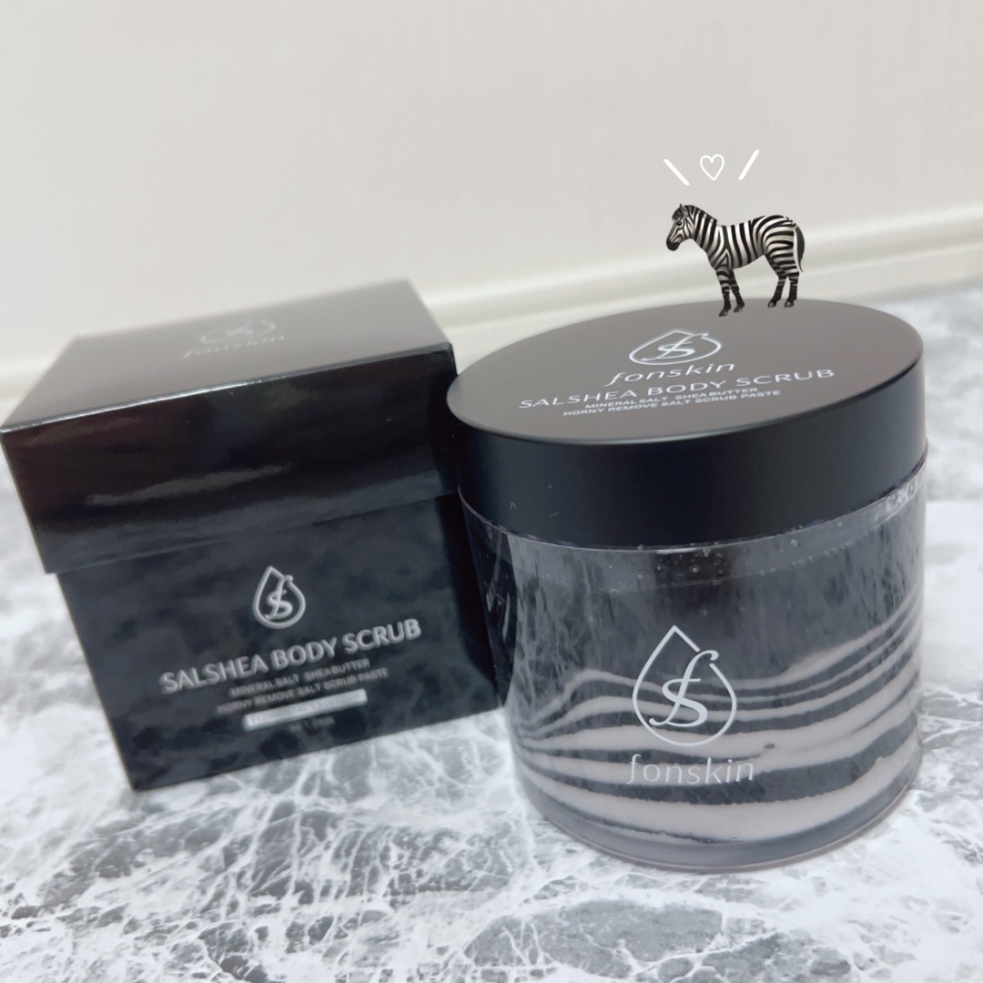 ソルシアボディスクラブ/fonskin/ボディスクラブを使ったクチコミ（2枚目）