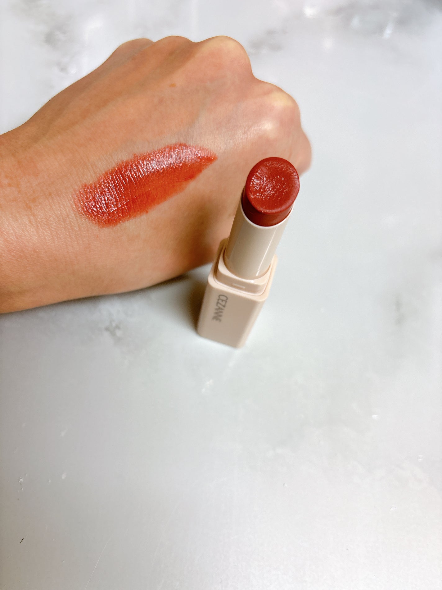 スフレアリップ/CEZANNE/口紅を使ったクチコミ(2枚目)