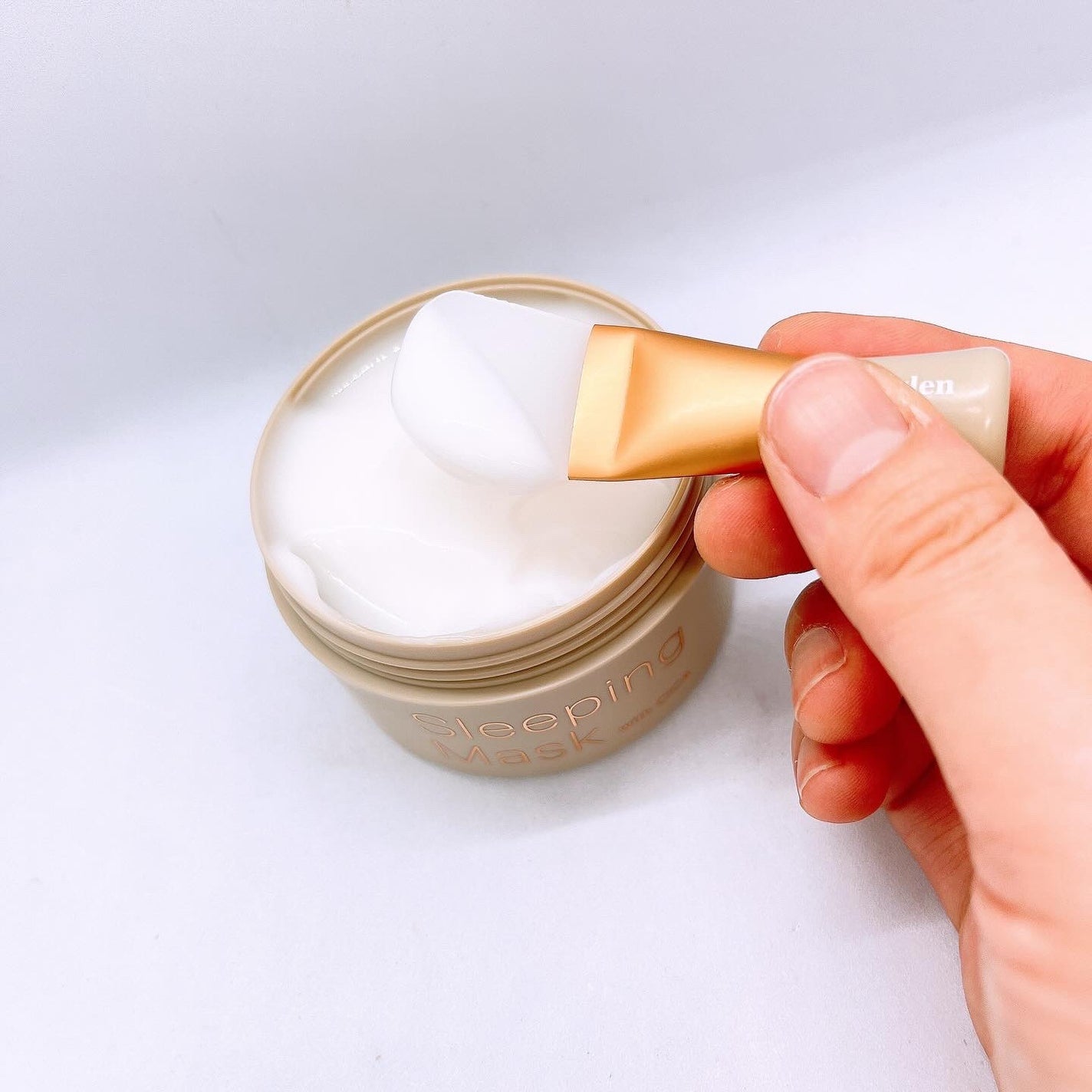 スリーピングマスク with CICA/b.glen/フェイスクリームを使ったクチコミ(3枚目)