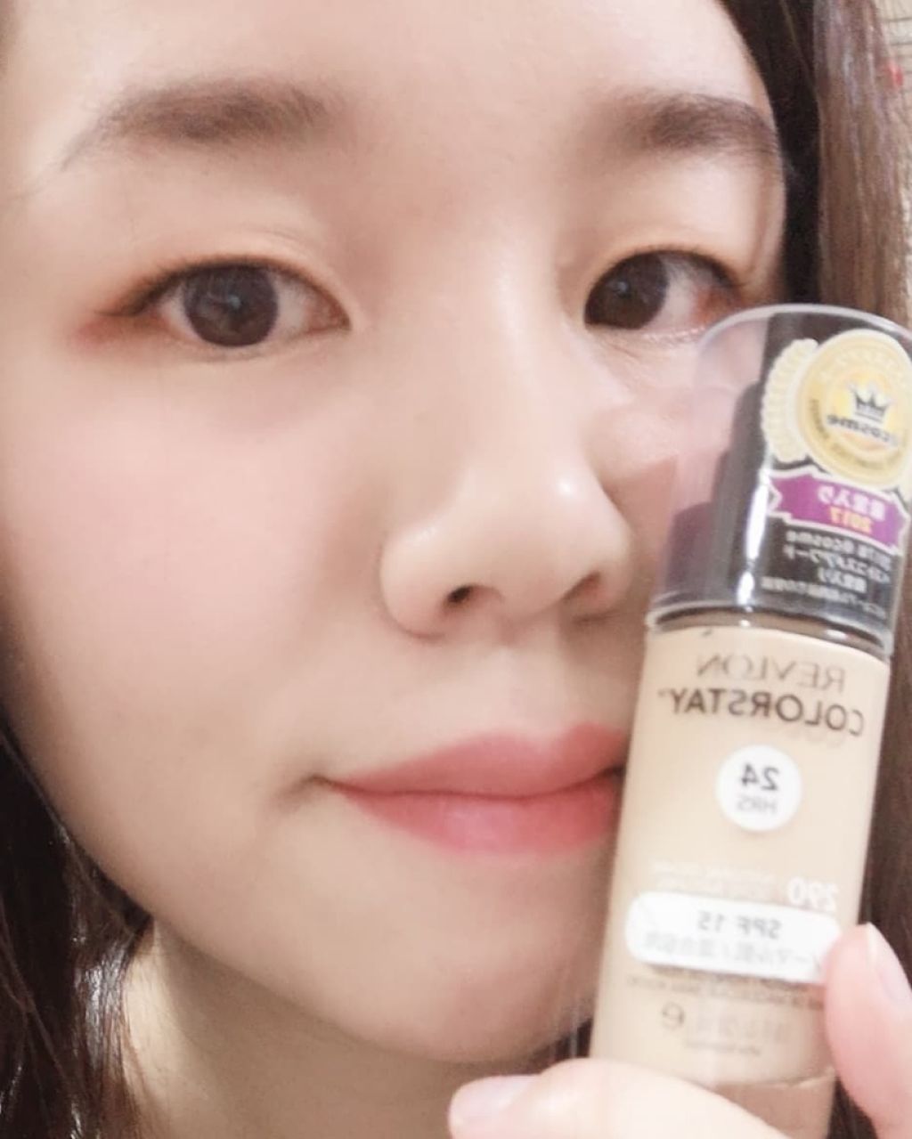 カラーステイ メイクアップ N 290 ナチュラルオークル/REVLON/リキッドファンデーションを使ったクチコミ（3枚目）