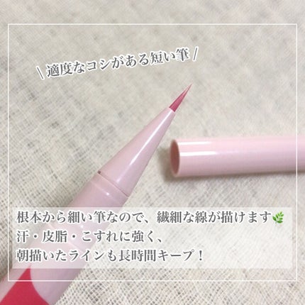 3wayスリムアイルージュライナー/キャンメイク/リキッドアイライナーを使ったクチコミ(3枚目)